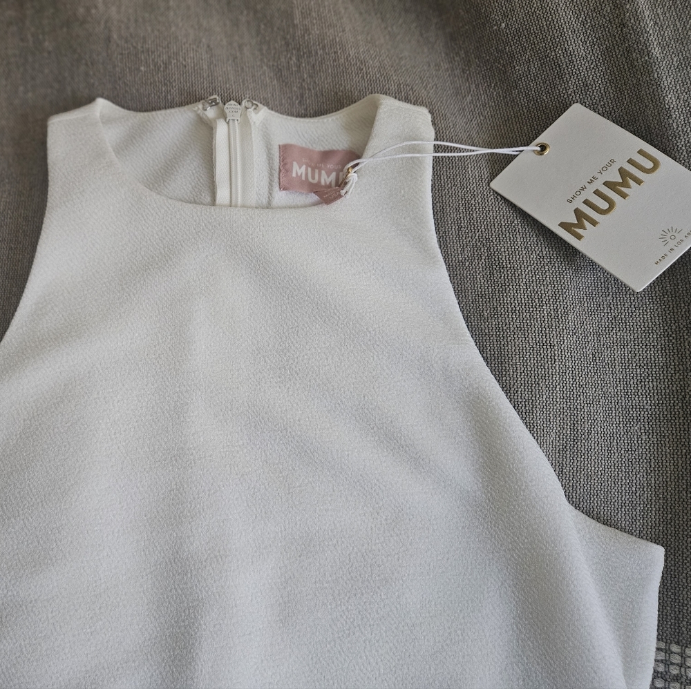 NWT Show Me Your Mumu Best Ivory Bodysuit